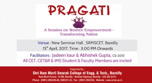 Pragati : A Session on Women Empowerment – Transforming Nation