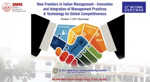 22nd National Seminar  - New Frontiers in Indian Management- Innovation and Integration of Management Practices & Technology for Global Competitiveness