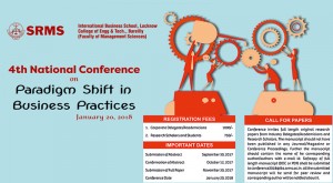4th National Conference on ‘Paradigm Shift in Business Practices’