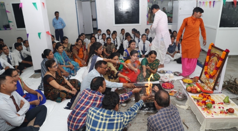 Vishwakarma Pooja celebration in SRMS CET&R Campus