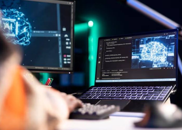 black-man-programmer-manages-code-scripts-artificial-intelligence_482257-121380