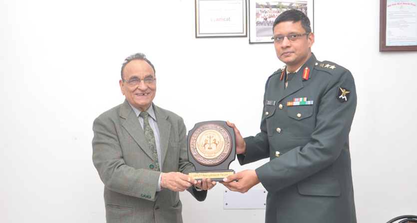 Campus Placement Drive – Indian Army