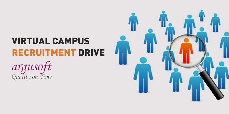 Virtual Campus  Recruitment Drive of ARGUSOFT INDIA LIMITED