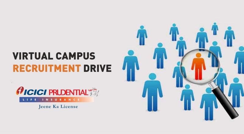 SRMS CET Bareilly organized an ‘‘Virtual-On Campus’ ’ Placement drive to   by ICICI Prudential Life Insurance Co. Ltd