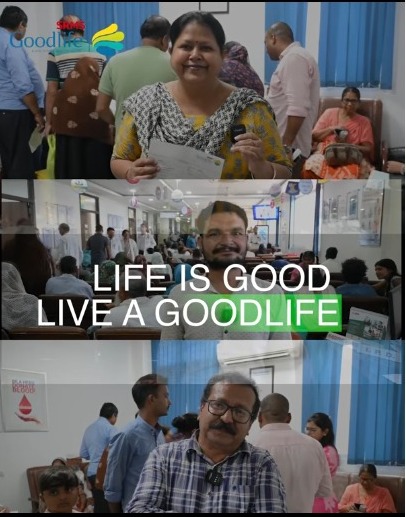 SRMS Goodlife Health Utsav Day 1 kickoff — 500+ registrations and counting