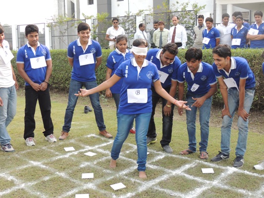 SRMS IBS Outbound Learning Games Conducted