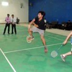 SRMS IBS Organized Badminton Tournament