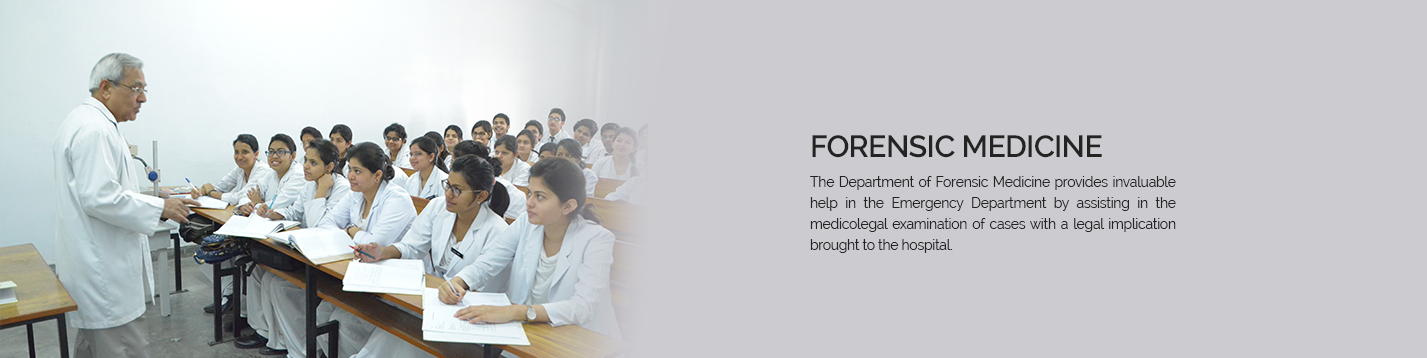 SRMSIMS Forensic Science Department