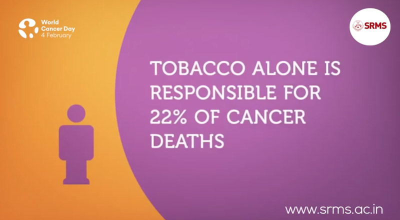 World Cancer Day Organized by SRMS Hospital Bareilly