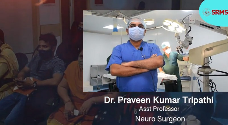Department of Neurosurgery  of SRMS IMS Observed  World Brain Tumor Day