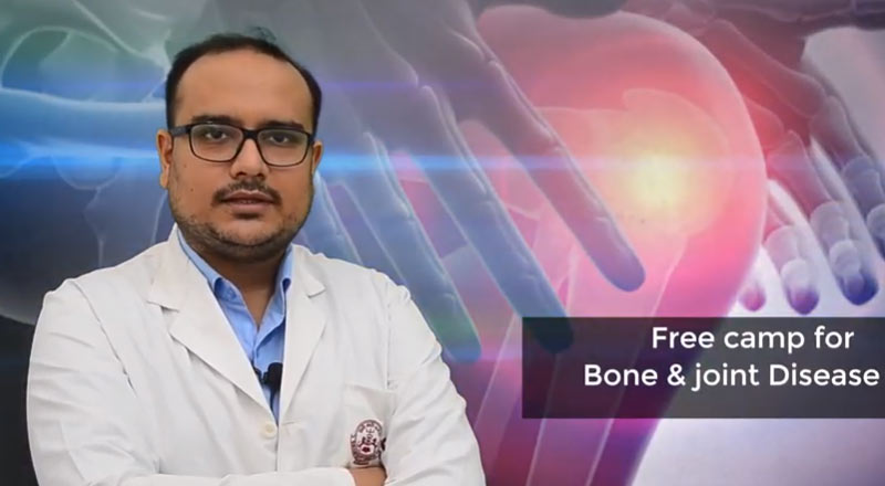 Bone and Joint Disease camp at Ashoka Hospital in Badaun on 29th June 2021