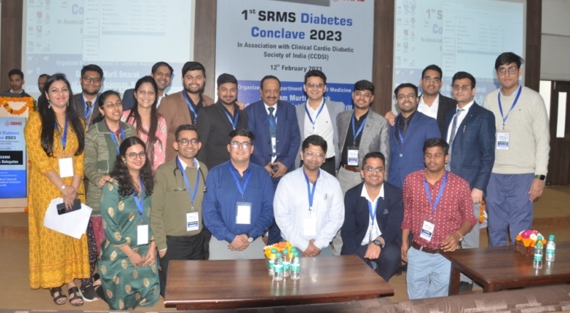 BREAKING NEW GROUNDS: SRMS INSTITUTE OF MEDICAL SCIENCES HOSTS FIRST-EVER DIABETES CONCLAVE’23