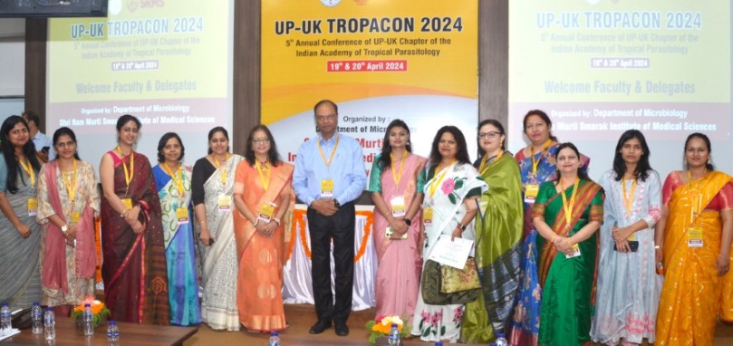 UNLOCKING INSIGHTS INTO PARASITIC INFECTIONS: HIGHLIGHTS FROM 2-DAY ‘UP-UK TROPACON 2024’ AT SHRI RAM MURTI SMARAK INSTITUTE OF MEDICAL SCIENCES!