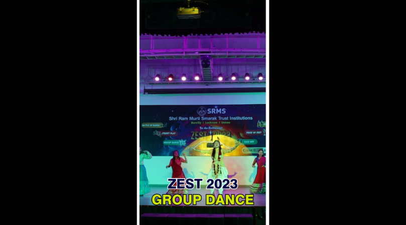 ZEST 2023 SETS THE STAGE ON FIRE WITH SPECTACULAR GROUP DANCE PERFORMANCES BY THE STUDENTS OF SHRI RAM MURTI SMARAK TRUST INSTITUTIONS