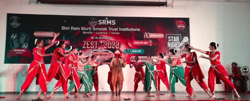 SHRI RAM MURTI SMARAK (SRMS) TRUST INSTITUTIONS TWO-DAY CULTURAL EXTRAVAGANZA —‘ZEST 2023’ KICKED-OFF WITH A BANG