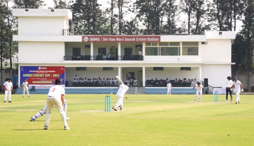 AAMOD CRICKET CUP 2024: SRMS CRICKET STADIUM ROARS TO LIFE WITH THRILLING DAY-1 MATCHES!